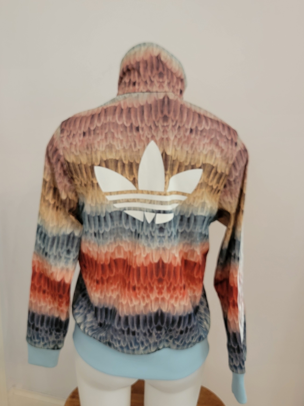 Adidas Originals x FARM Rio "Menire" firebird track jacket.